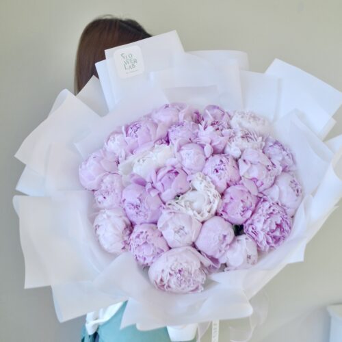 ช่อดอก Peony Luxury สีชมพู - B92
