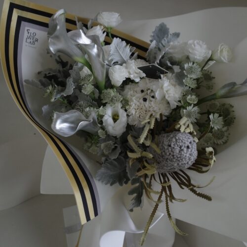 The Grand Stripe (Grey/Silver) — Atelier de Chula Collection [CU-GRAND-GREY]